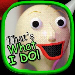Cover of That's What I Do