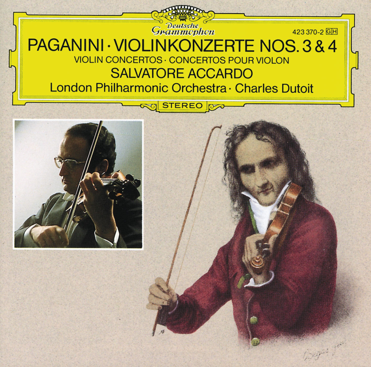 Salvatore Accardo - Paganini: Violin Concertos Nos. 3 & 4