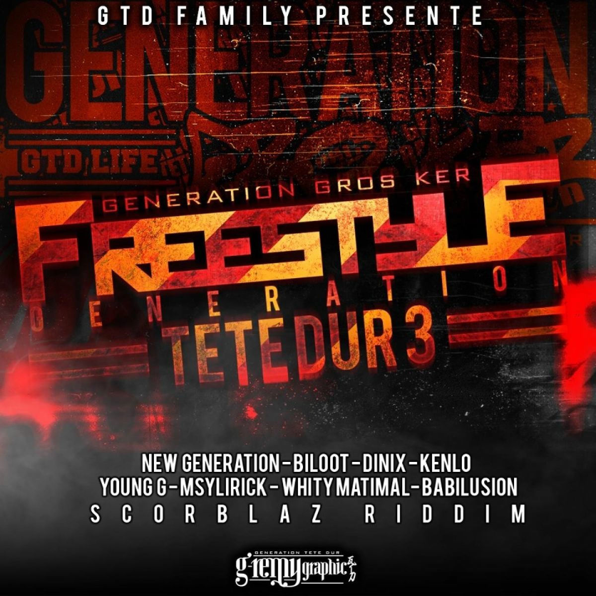 Album cover of Nou le gros kèr (Freestyle génération tête dur Family 3)