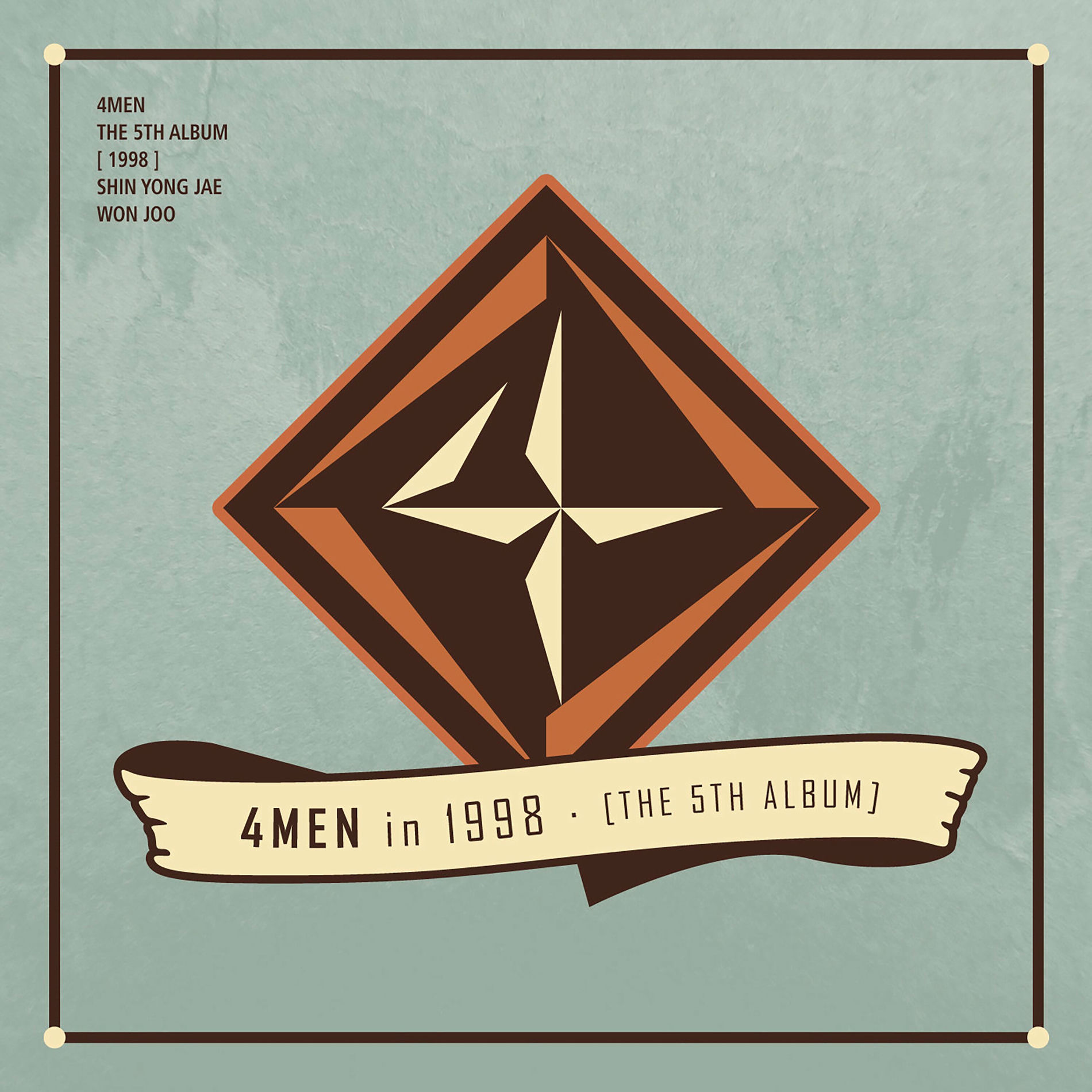 Album cover of 4MEN THE 5TH ALBUM [1998]