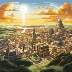 Cover of Goldenrod City (Lo-Fi music from "Pokémon Gold and Silver")