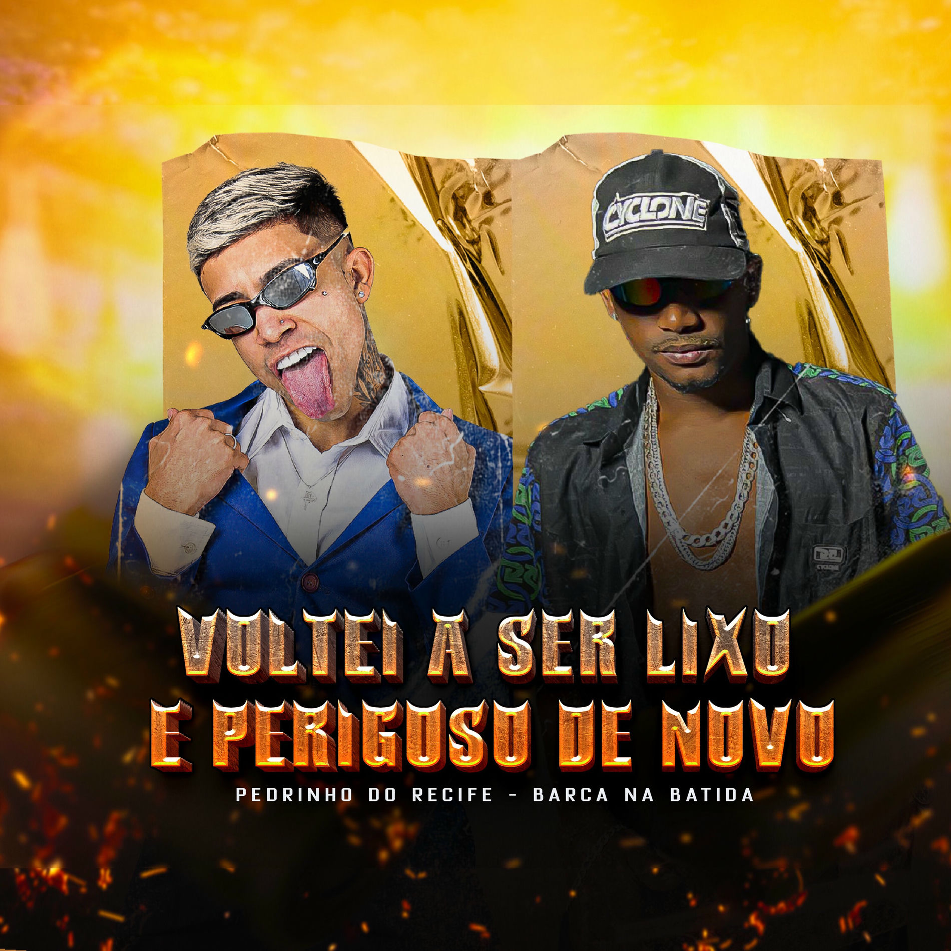 Album cover of Voltei a Ser Lixo e Perigoso de Novo