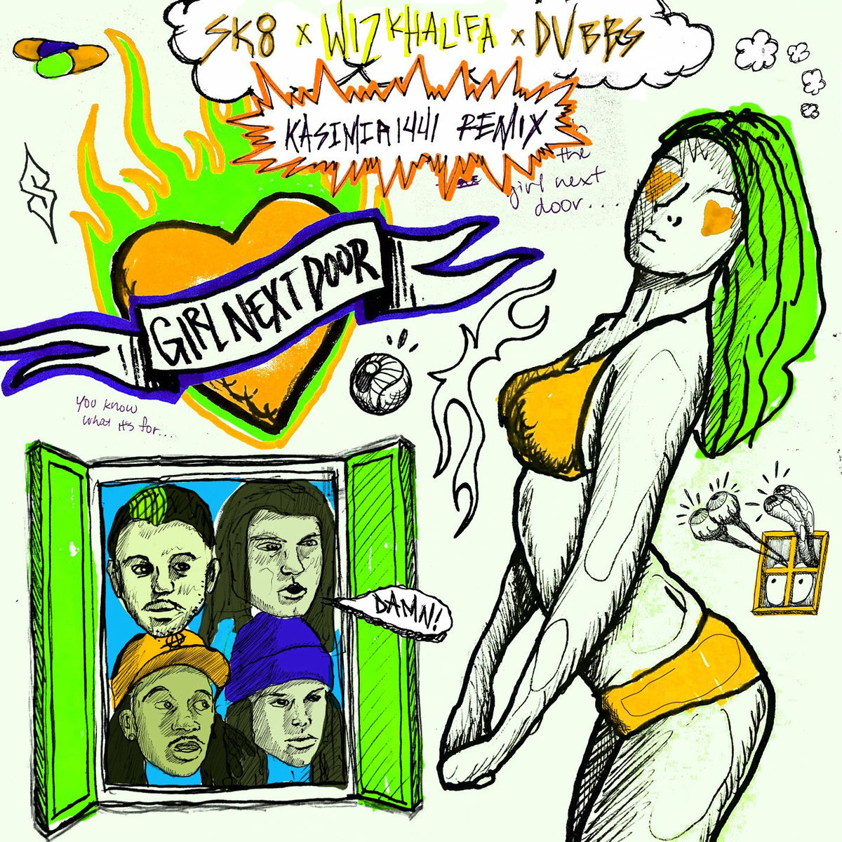 Album cover of Girl Next Door (feat. Wiz Khalifa, DVBBS, Kasimir1441)