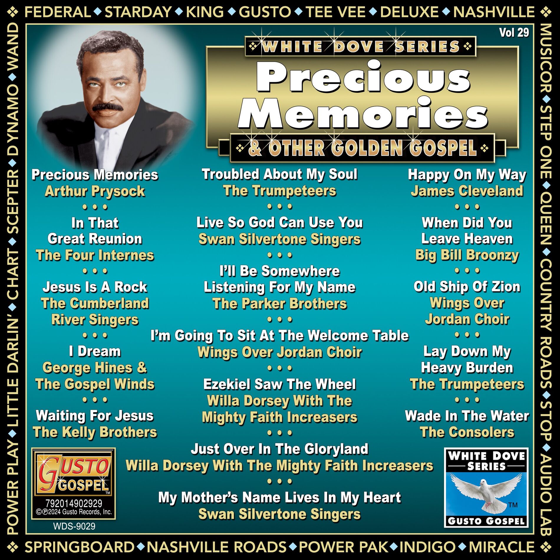 Album cover of Precious Memories & Other Golden Gospel