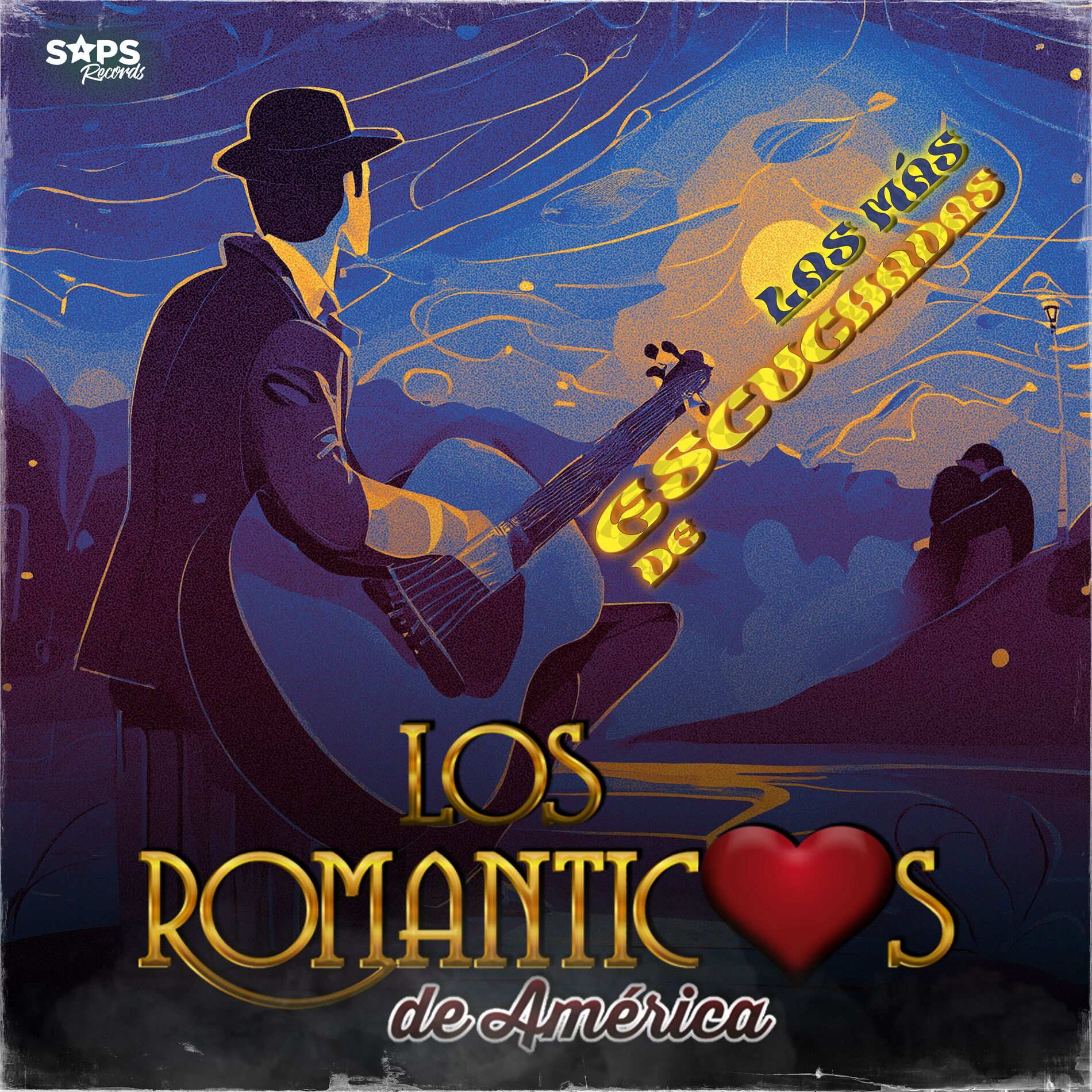Album cover of Las Más Escuchadas de los Romanticos de America