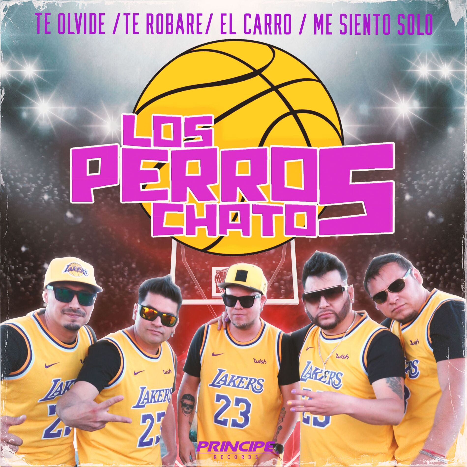 Album cover of Te Olvidé / Te Robaré / El Carro / Me Siento Solo