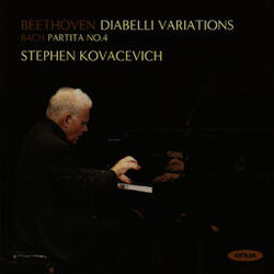 Cover of Beethoven: Diabelli Variations - Bach: Partita No.4