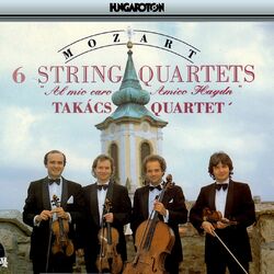 Cover of Mozart: 6 String Quartets Nos. 14-19, "Haydn Quartets"