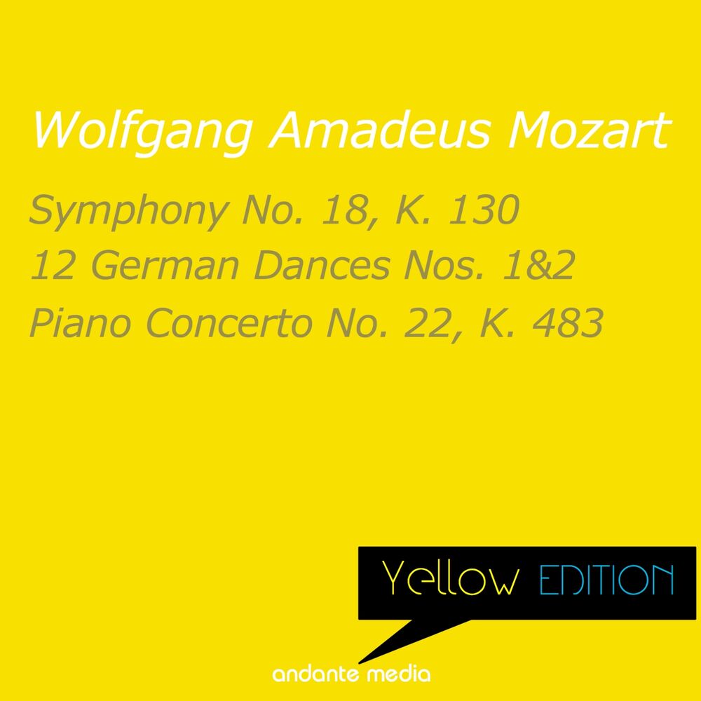 Picture of Yellow Edition - Mozart: Symphony No. 18, K. 130 & Piano Concerto No. 22, K. 483