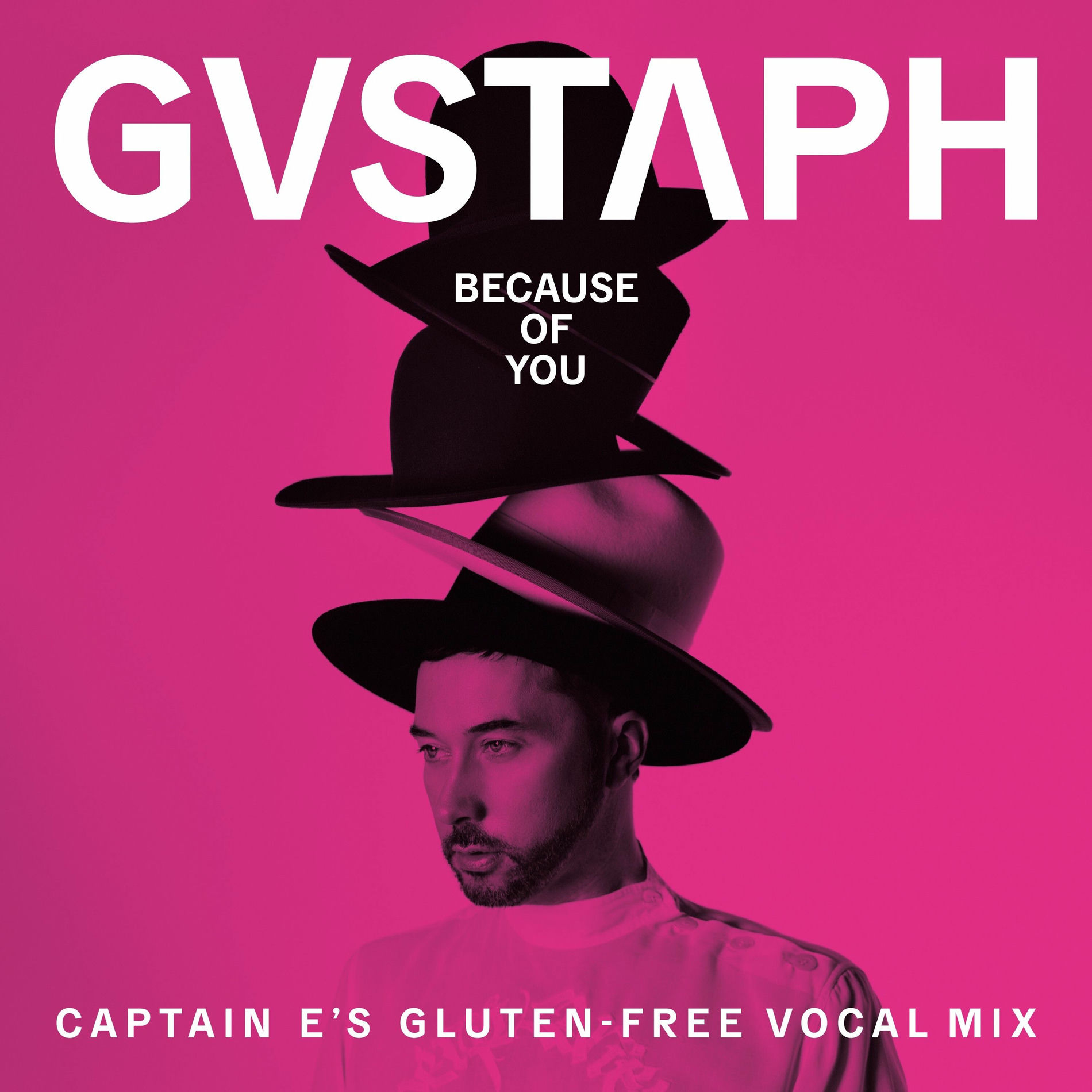 Album cover of Because Of You (Captain E's Gluten-free Vocal Mix)