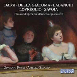 Cover of Operatic Fantasies for Clarinet & Piano