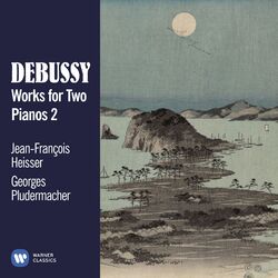 Cover of Debussy: Works for Two Pianos, Vol. 2