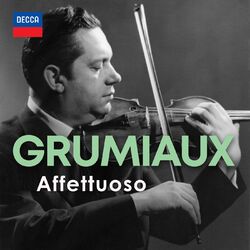 Cover of "Affettuoso" - Arthur Grumiaux