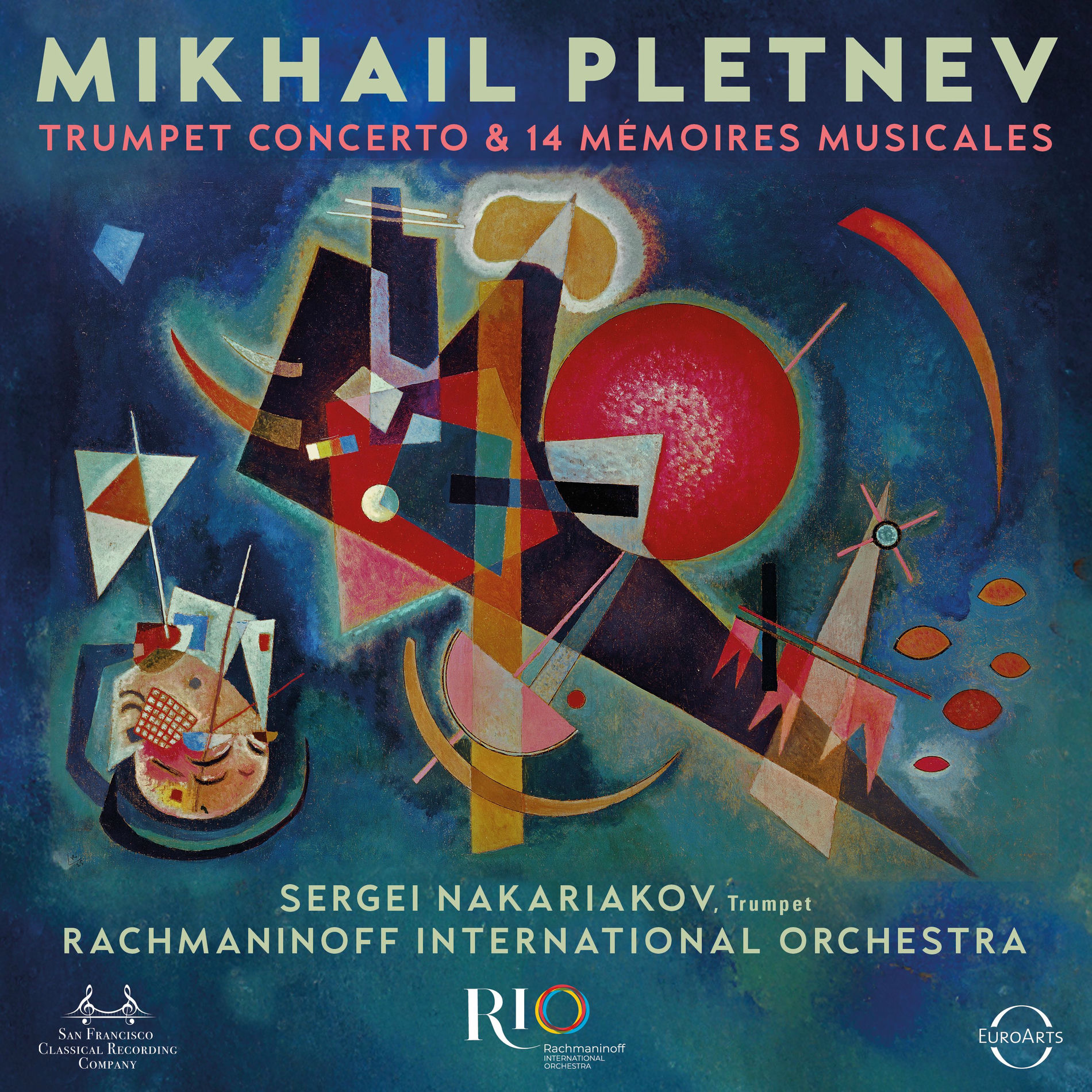 Album cover of Pletnev: Trumpet Concerto & 14 Mémoires musicales