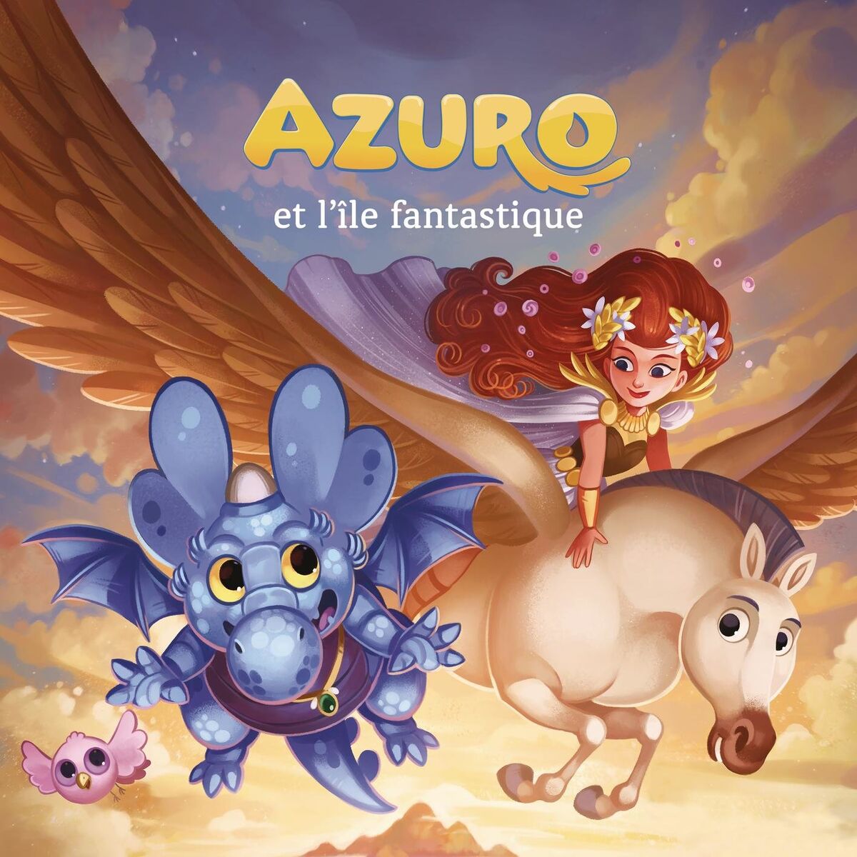 Album cover of Azuro et l'île fantastique