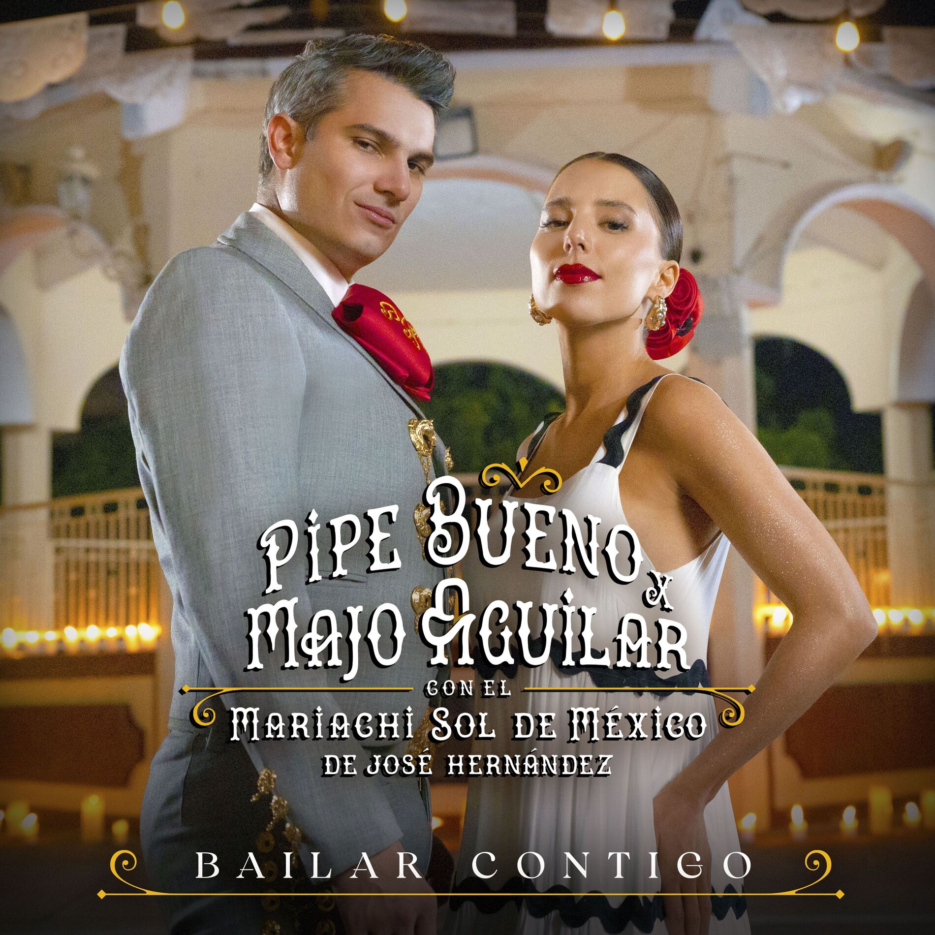 Album cover of Bailar Contigo (feat. Mariachi Sol De Mexico De Jose Hernandez)