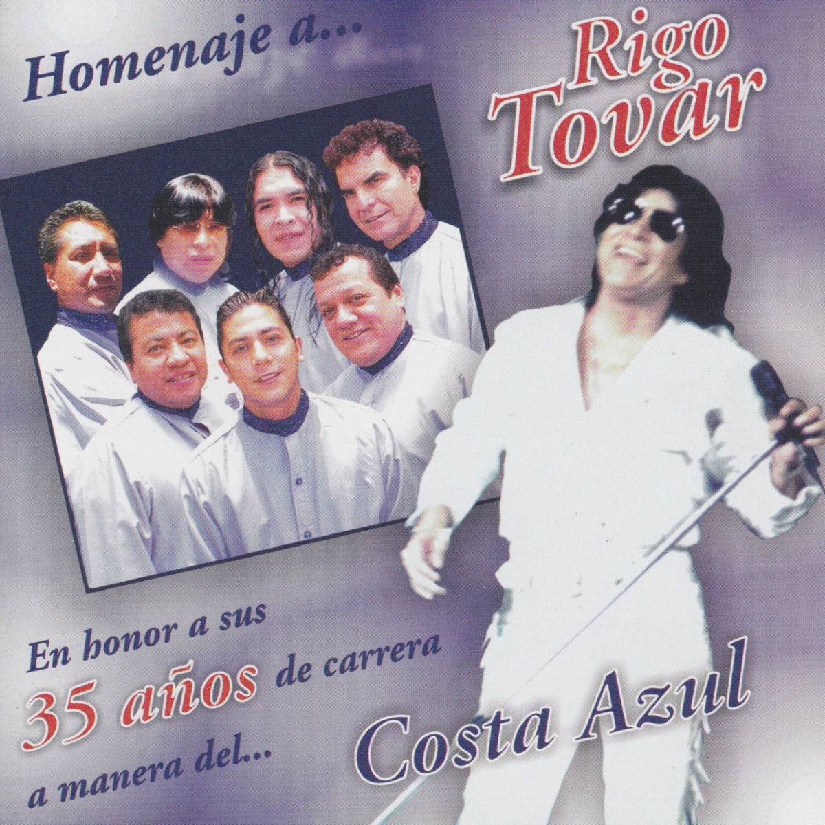 Album cover of Conjunto Costa Azul de Rigo Tovar