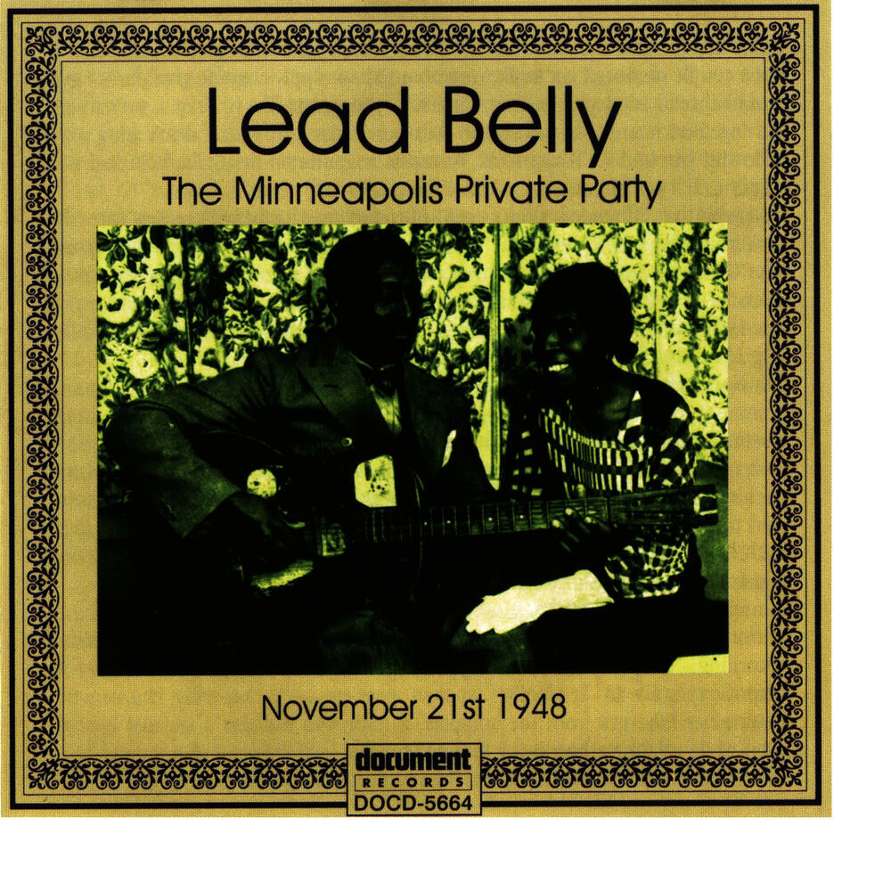 Picture of Lead Belly Private Party Minneapolis Minnesota '48