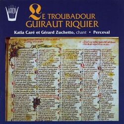 Cover of Guiraut Riquier : Le troubadour