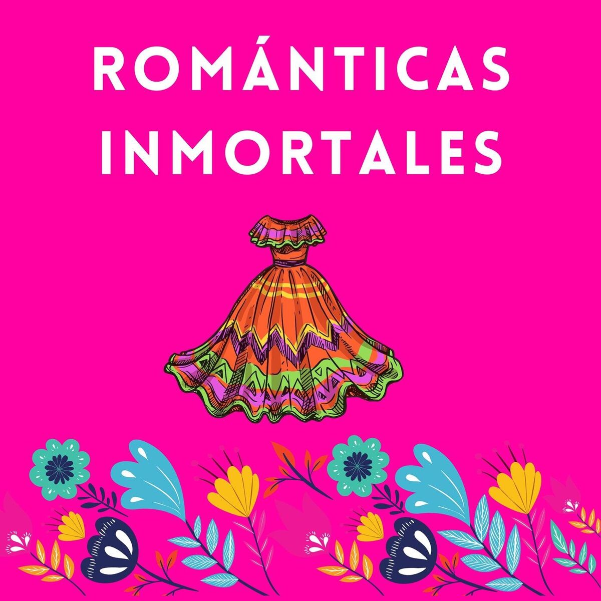 Album cover of Románticas inmortales