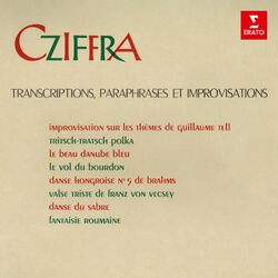 Cover of Transcriptions, paraphrases et improvisations