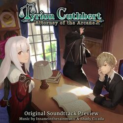 Cover of Tyrion Cuthbert: Attorney of the Arcane (Original Soundtrack Preview)