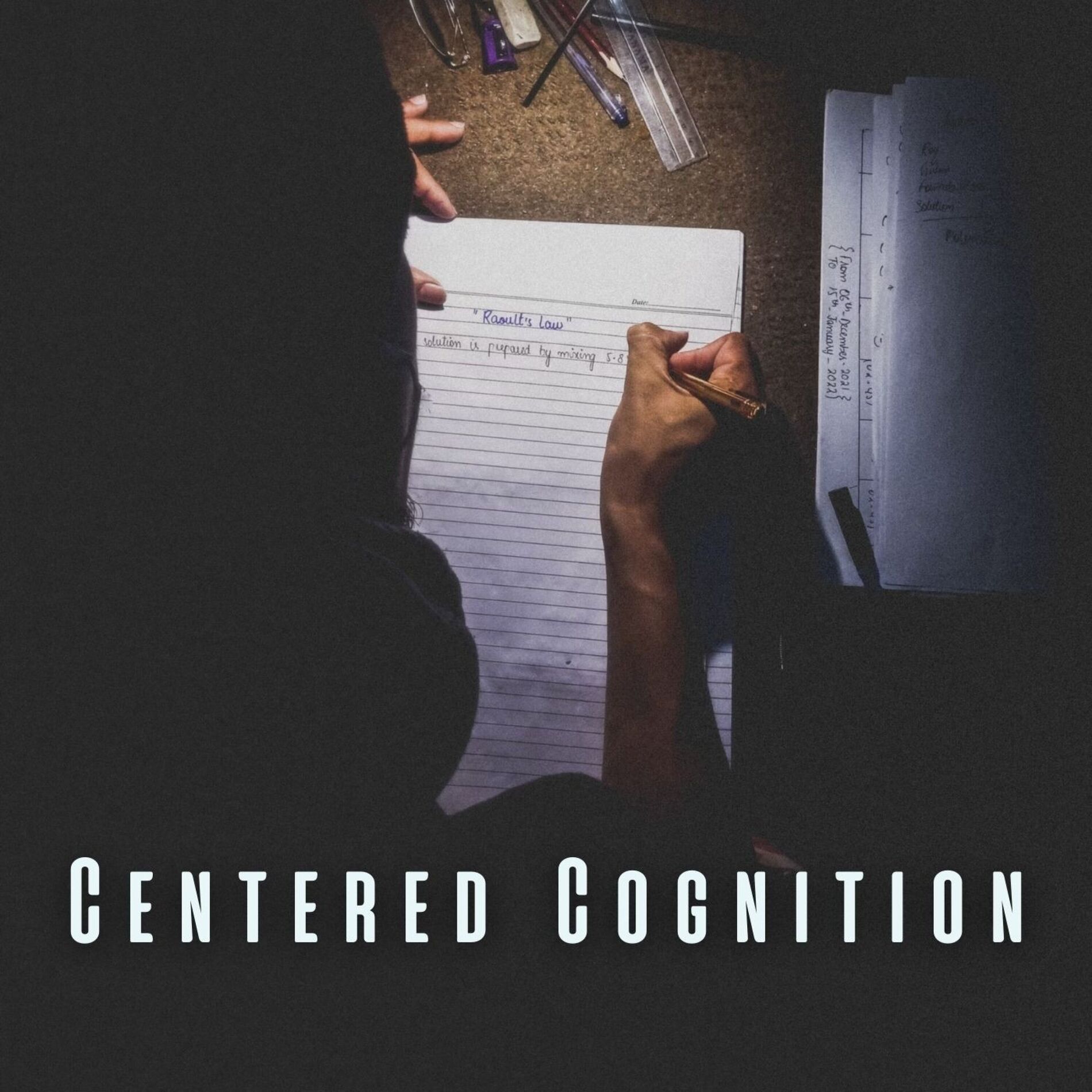 Album cover of Centered Cognition: Meditation Piano for Studying with Clarity