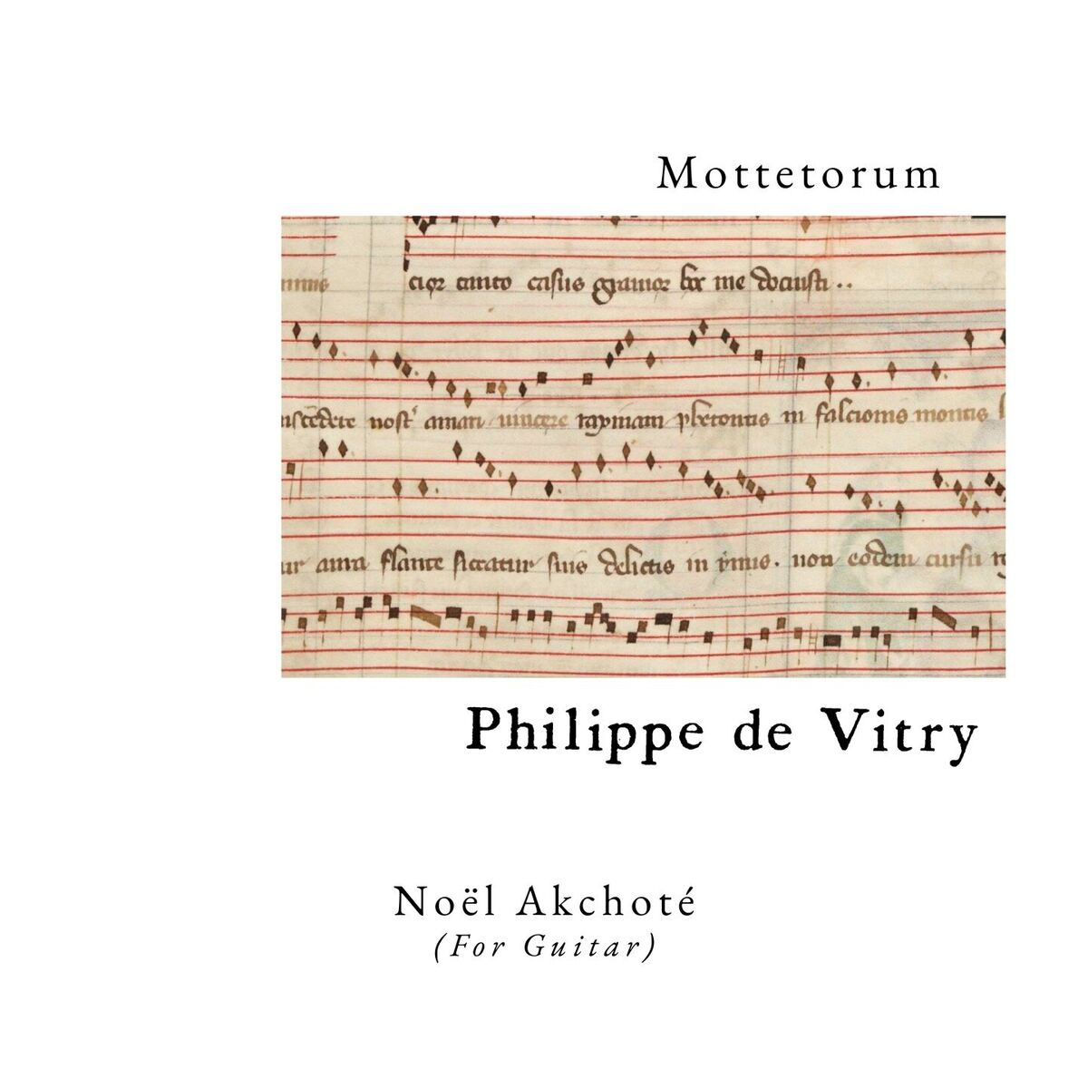 Album cover of Vitry: Mottetorum (Medieval For Guitar)