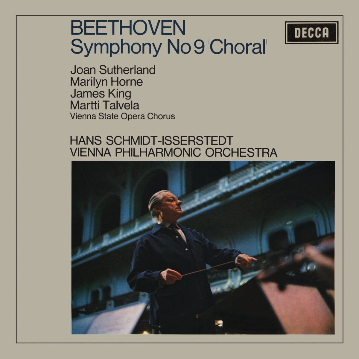 Album cover of Beethoven: Symphony No. 9 'Choral' (Hans Schmidt-Isserstedt Edition – Decca Recordings, Vol. 7)