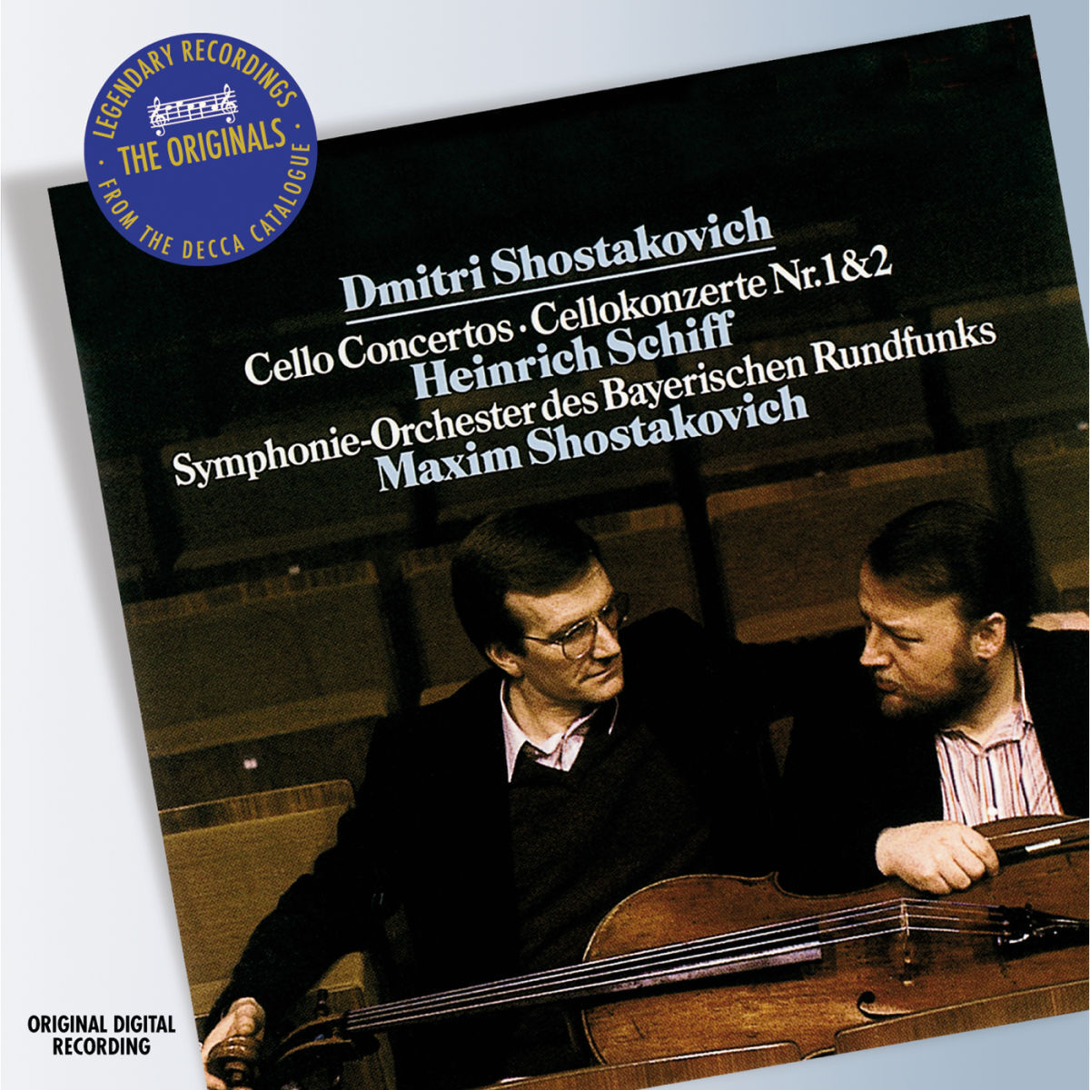 Album cover of Shostakovich: Cello Concertos Nos. 1 & 2