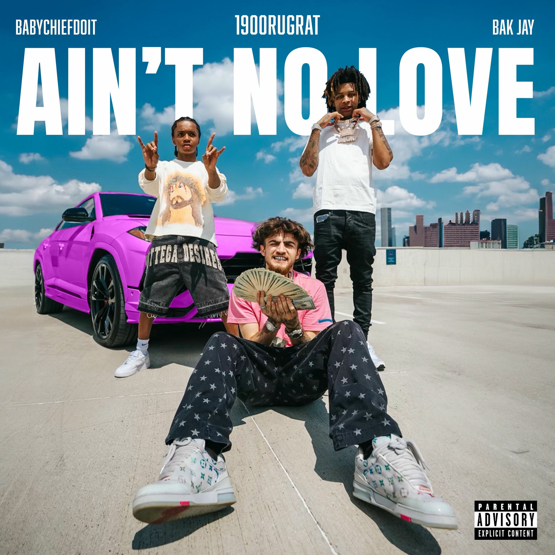 Album cover of Ain't No Love (feat. BabyChiefDoit & BAK Jay)