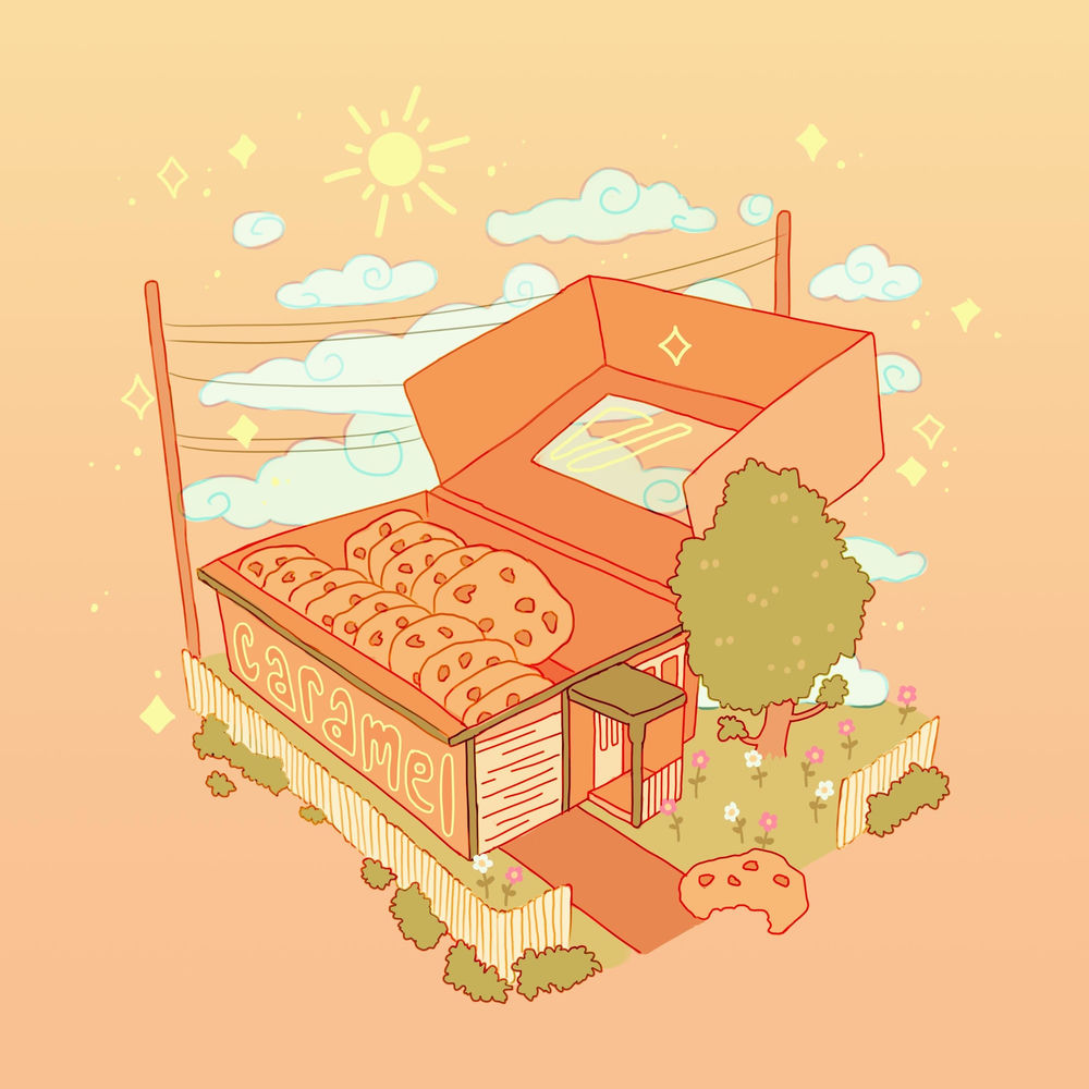 Caramel artwork