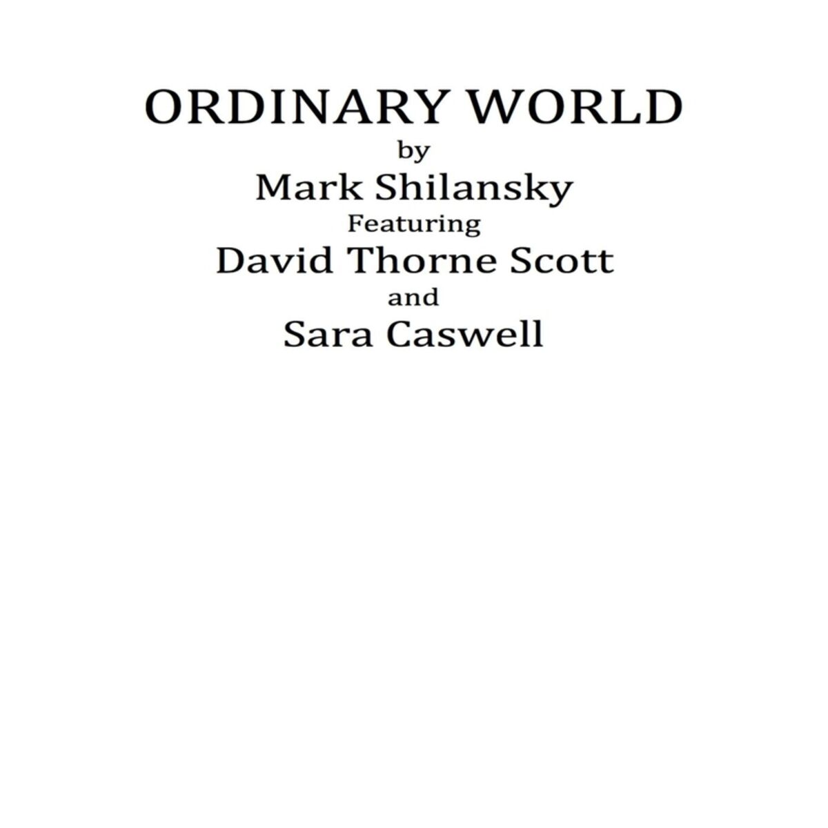 Album cover of Ordinary World