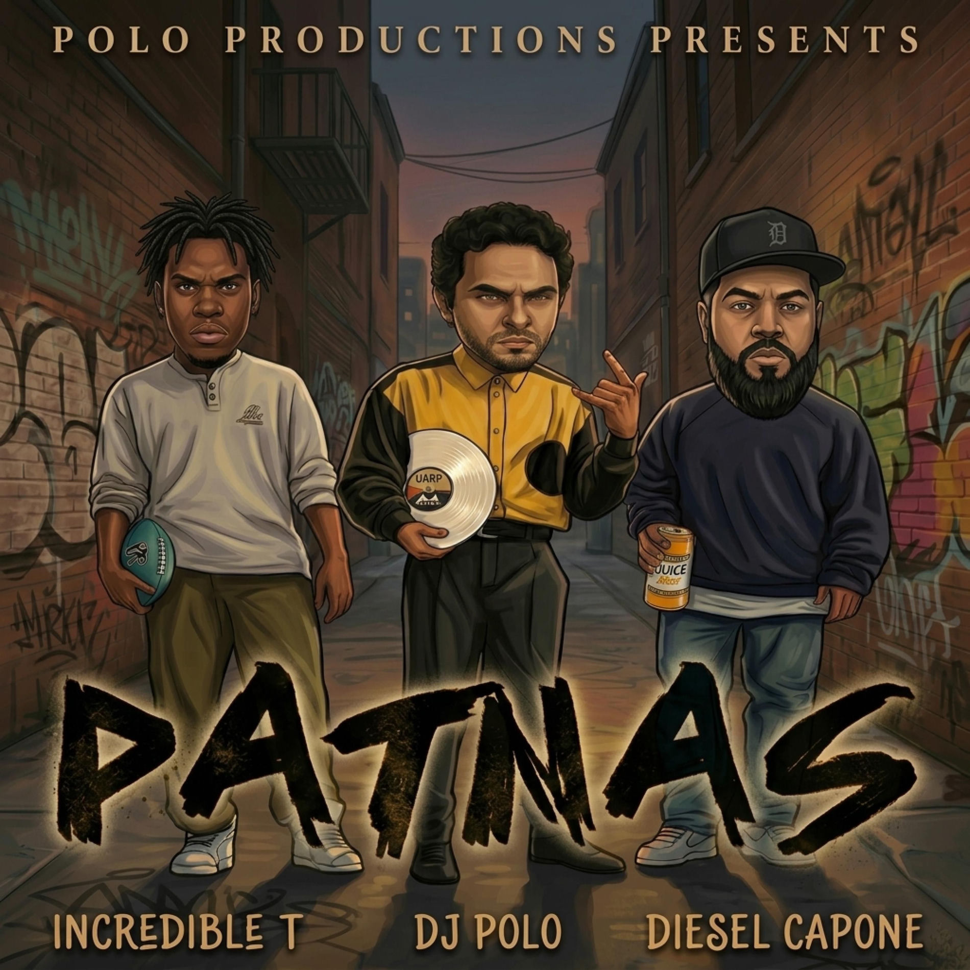 Album cover of Patnas (feat. Diesel Capone & DJ Polo)