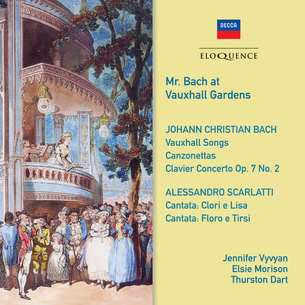 Picture of J.C. Bach: Canzonets (‘Mr Bach at Vauxhall Gardens’) / Scarlatti: Cantatas (c.33’)