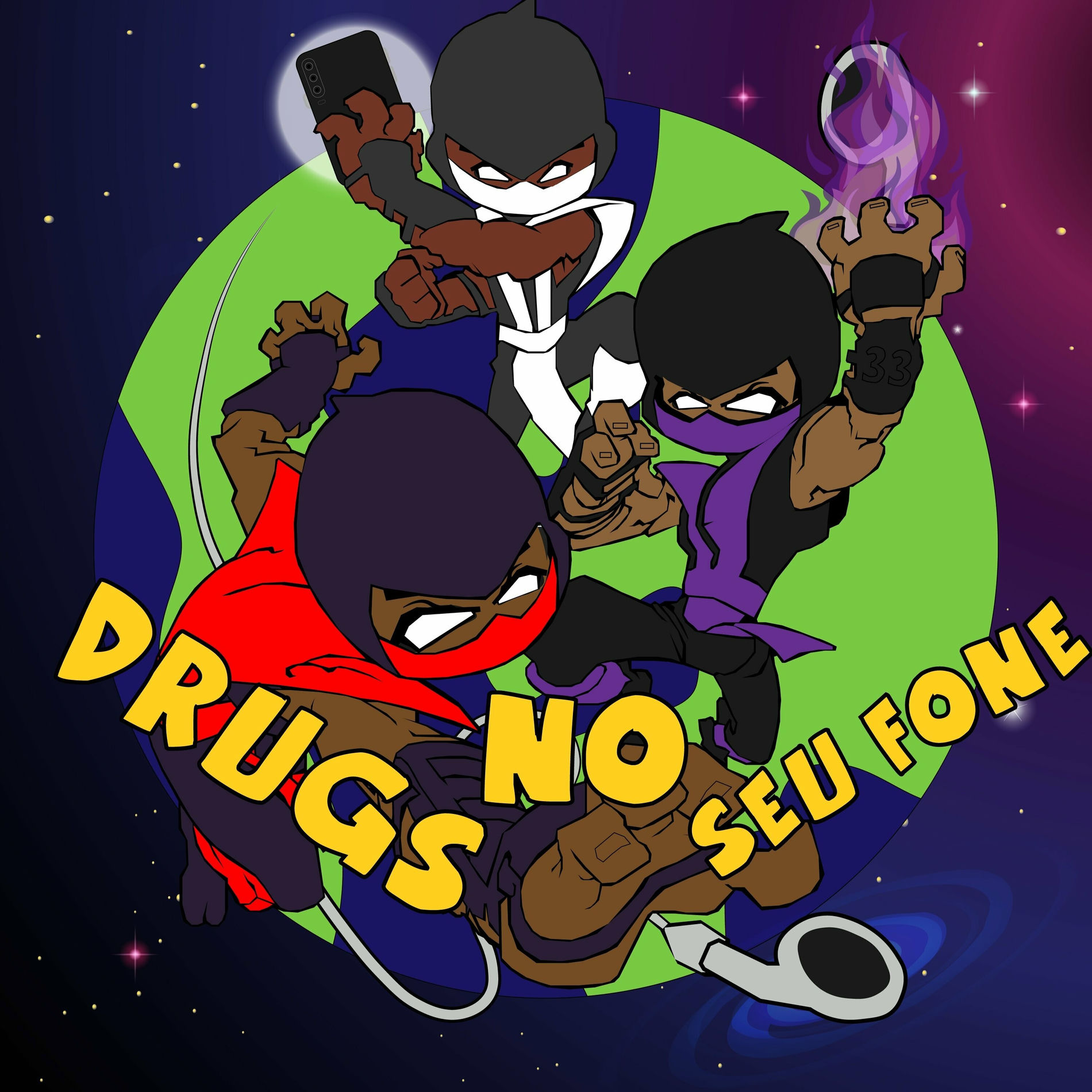 Album cover of Drugs no seu fone