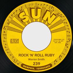 Cover of Rock 'n' Roll Ruby / I'd Rather Be Safe Than Sorry