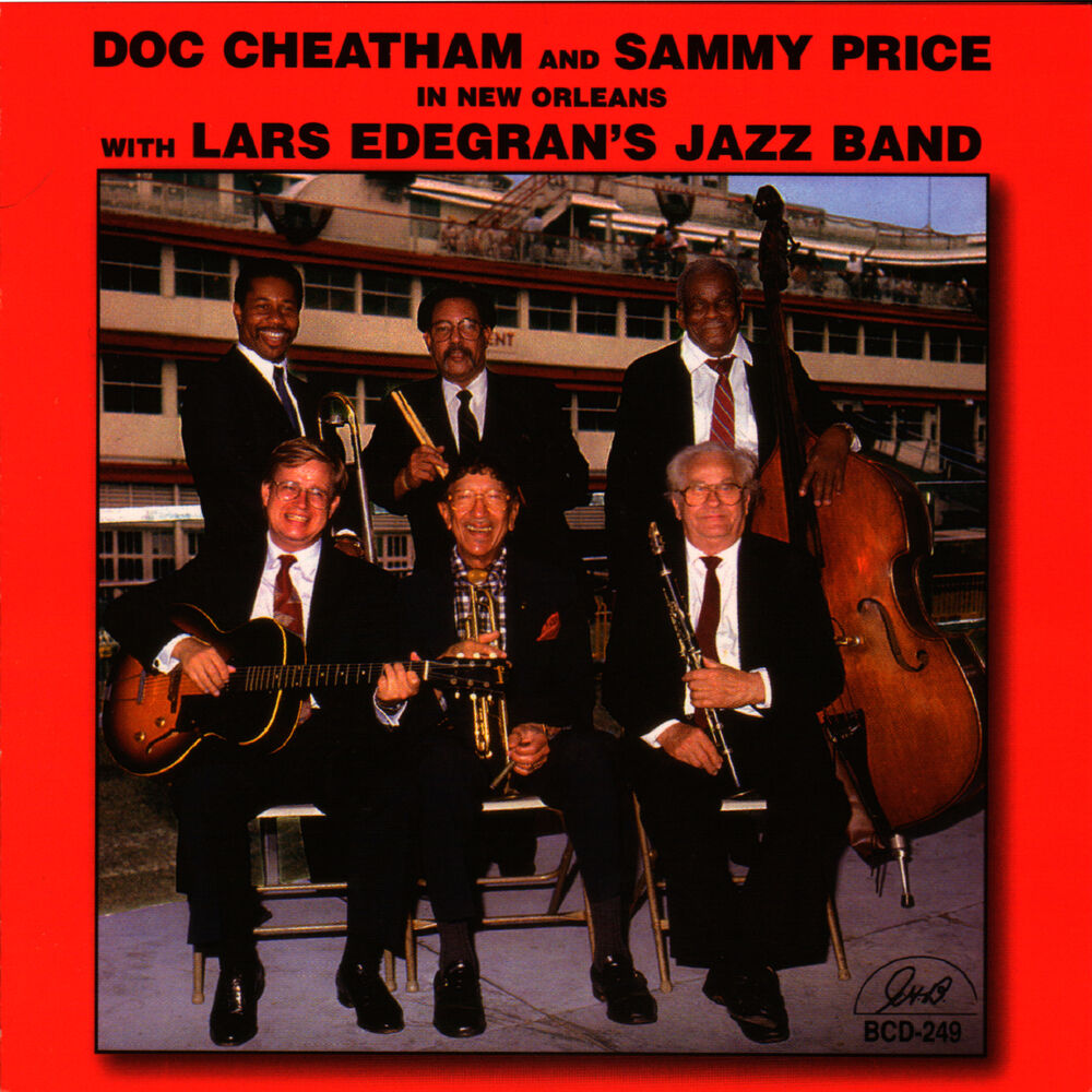Picture of Doc Cheatham and Sammy Price in New Orleans
