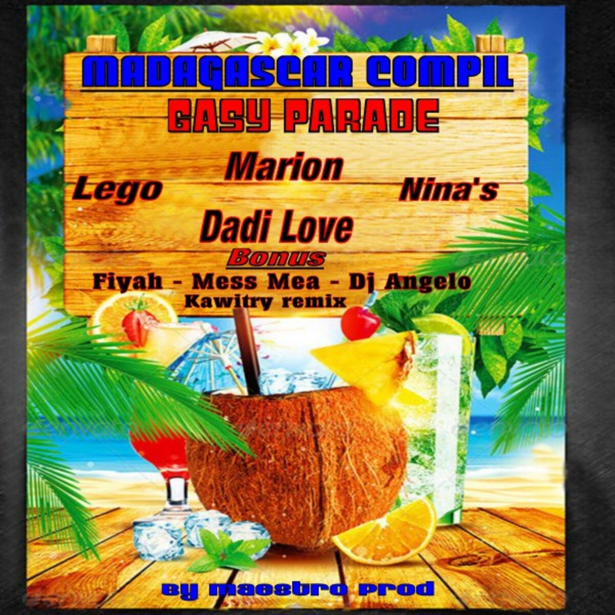 Album cover of Madagascar Compil