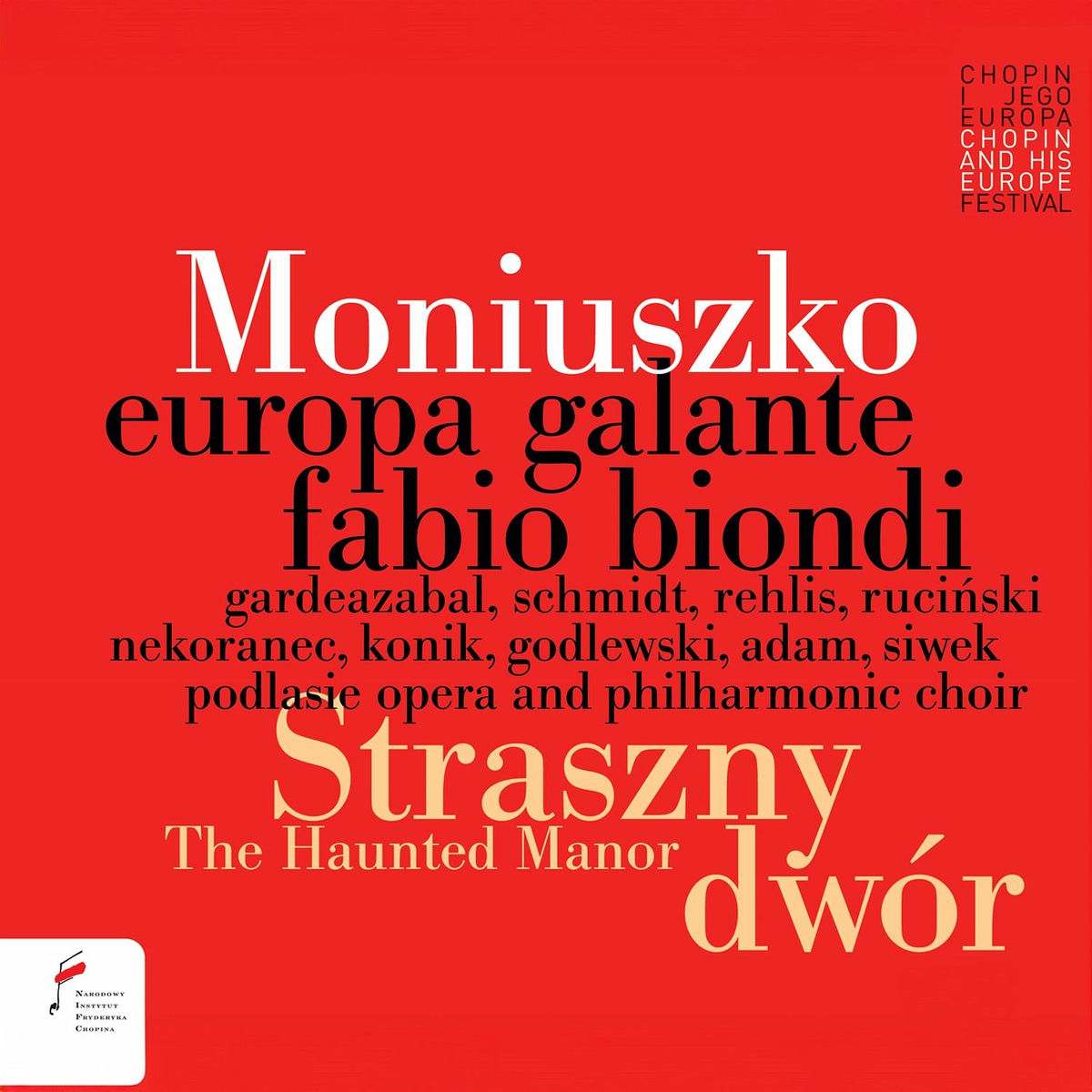 Album cover of Stanisław Moniuszko: Straszny dwór