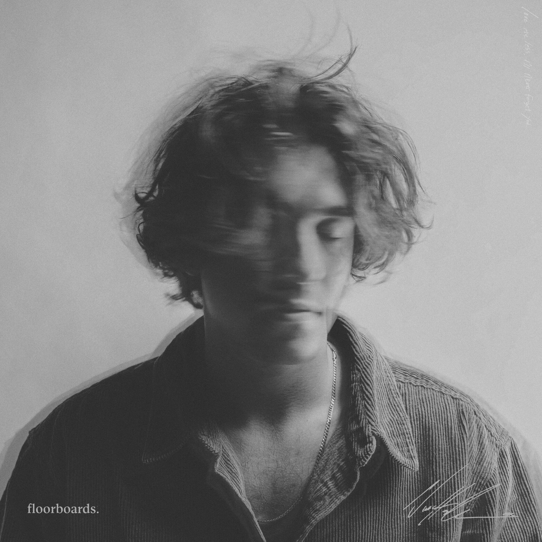 Album cover of floorboards. (sped up)