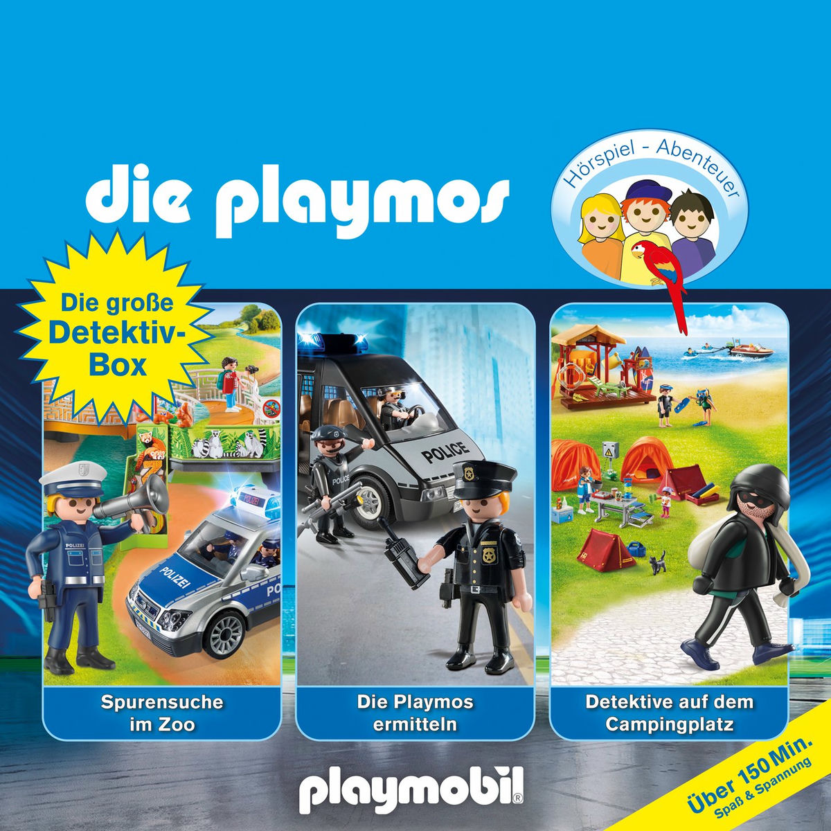 Album picture of Die große Detektiv-Box, Folgen 46, 66, 73 (Das Original Playmobil Hörspiel)