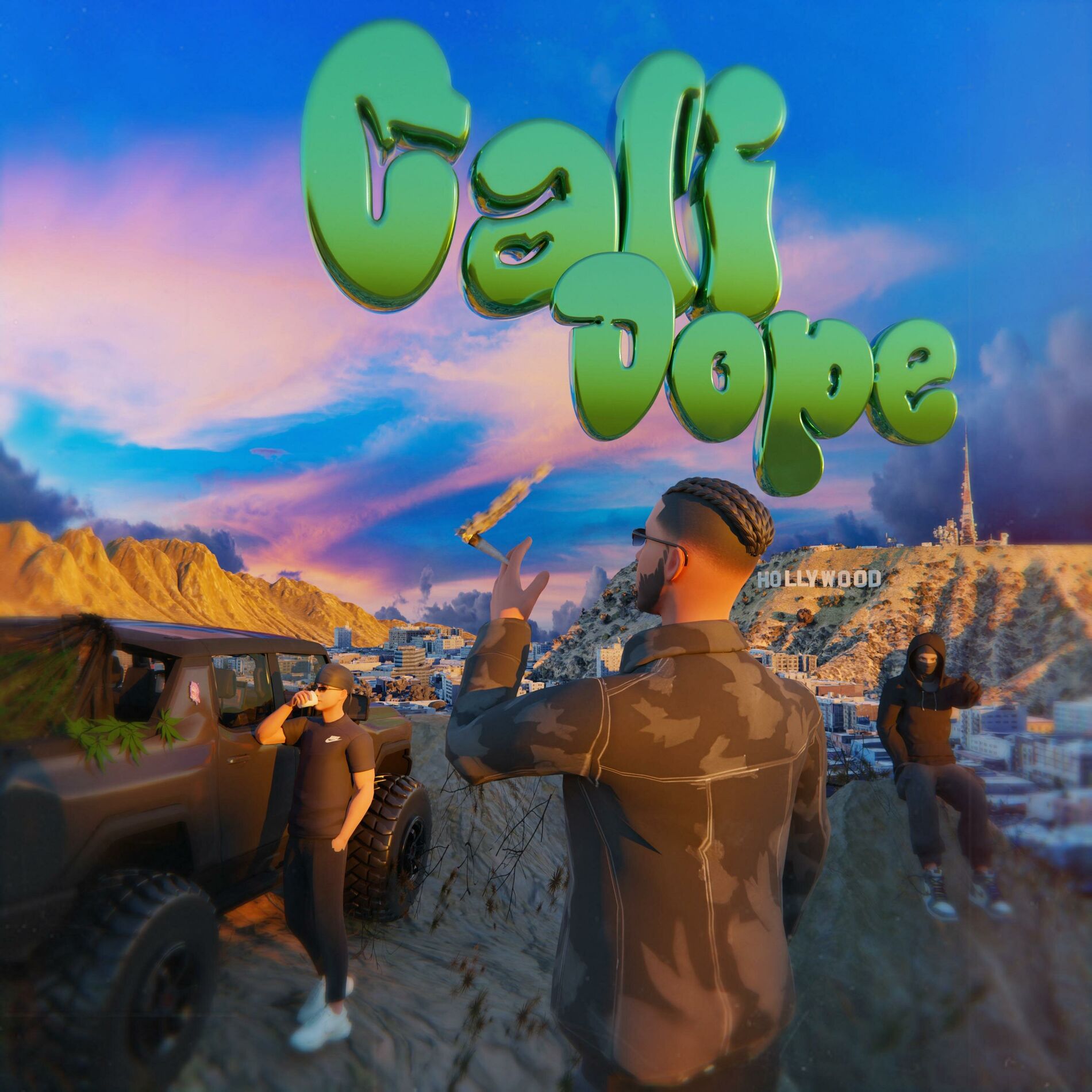 Album cover of Cali Dope (feat. Young Rebxl & Deltatron)