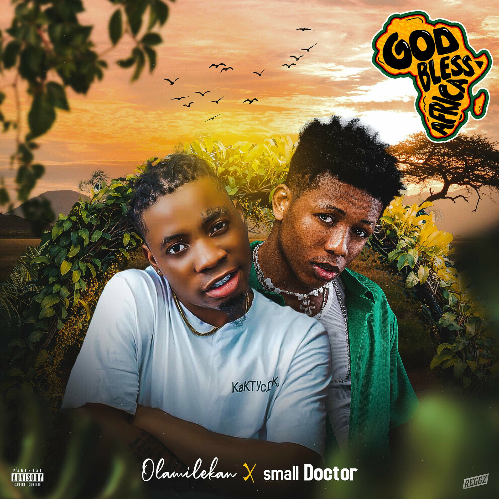 Album cover of God Bless Africa