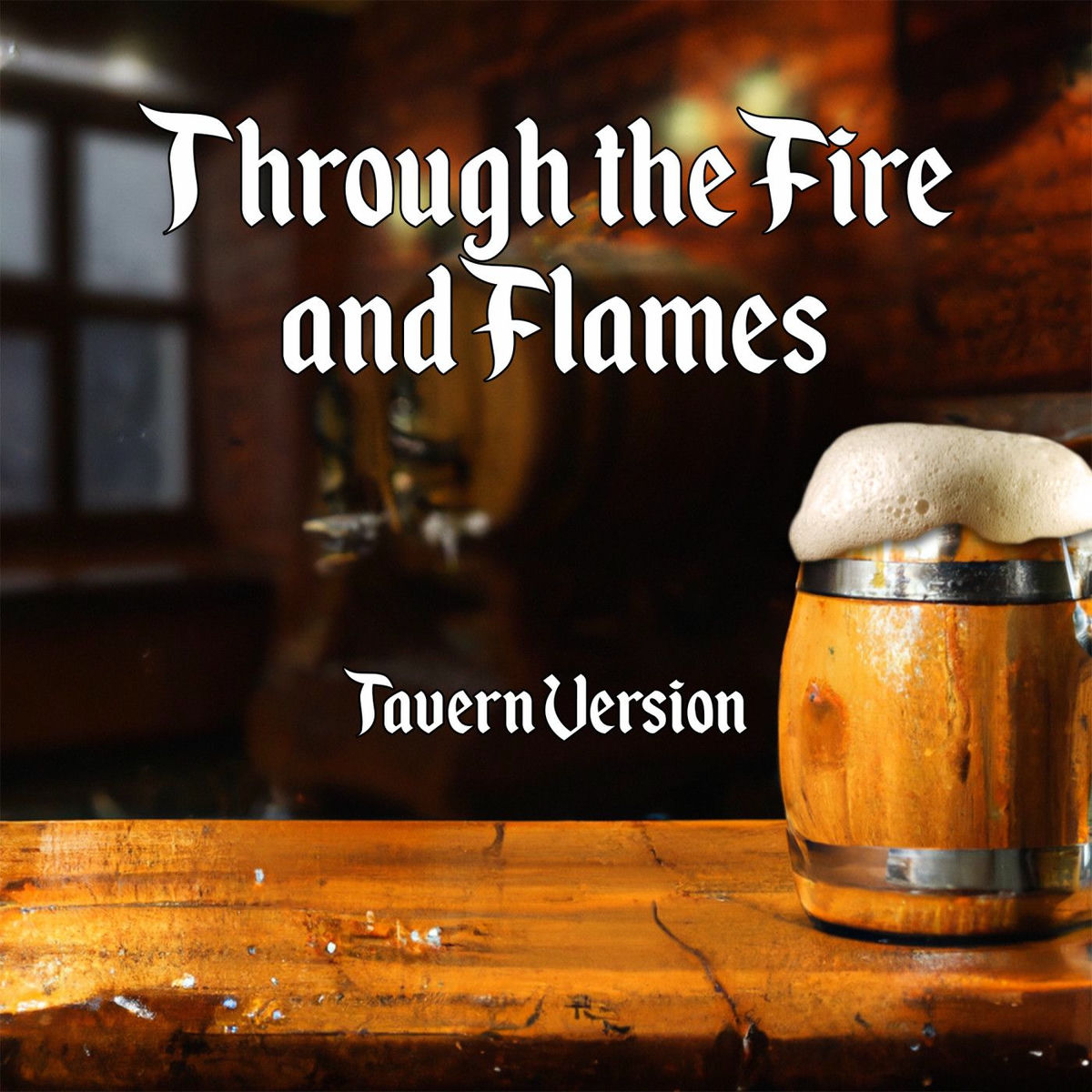 Album cover of Through the Fire and Flames