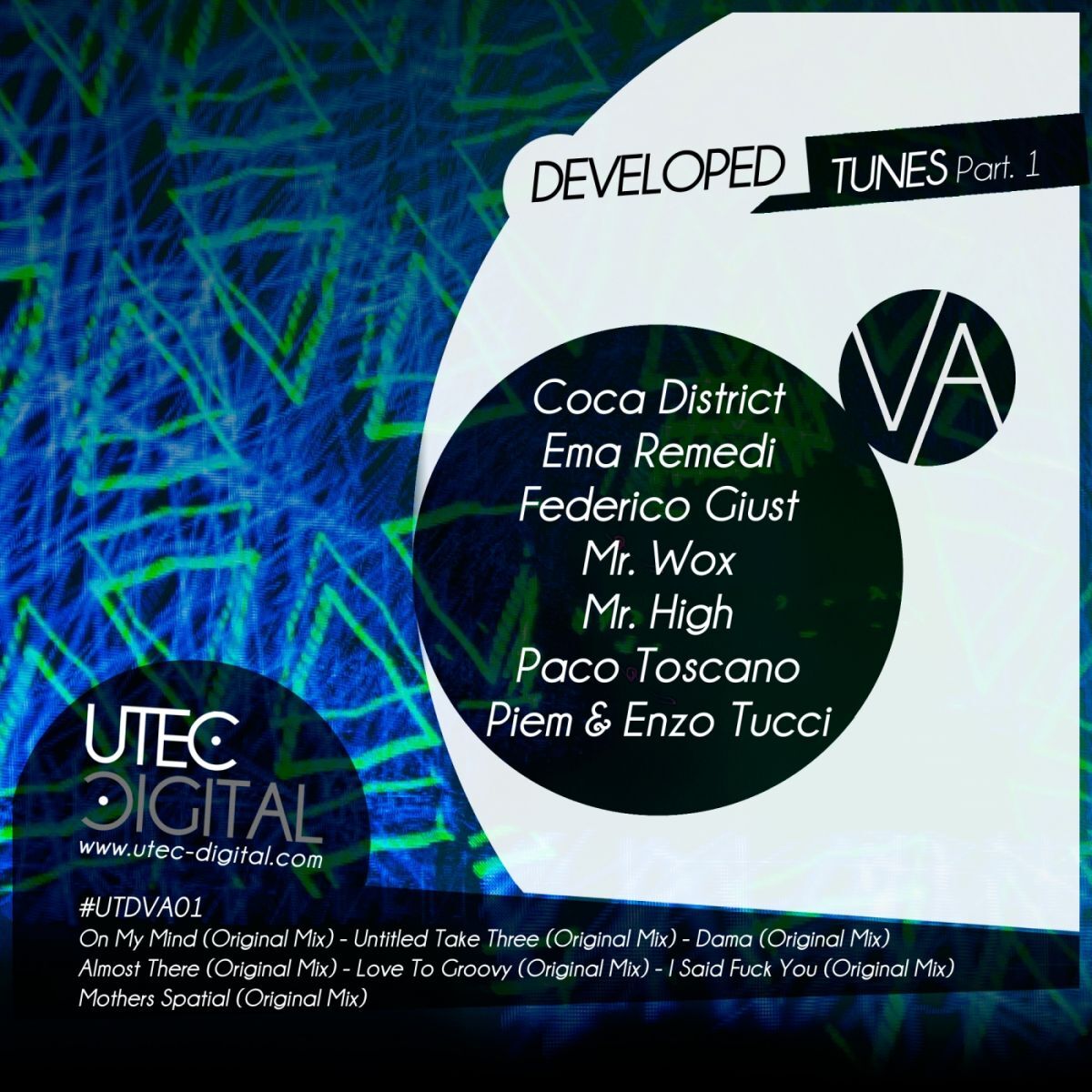 Album cover of Developed Tunes Part 1
