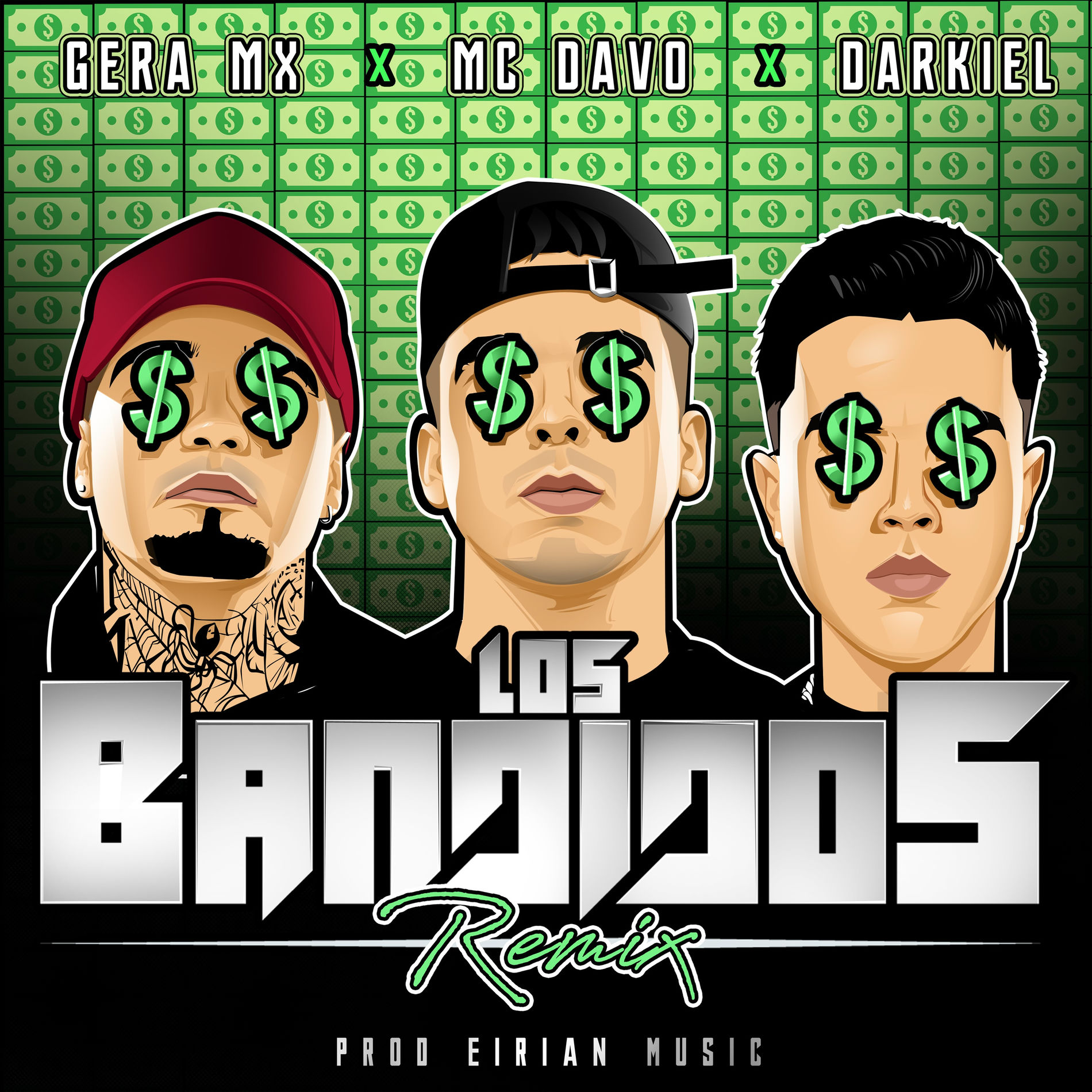 Album cover of Los Bandidos (feat. Gera MX & Darkiel)