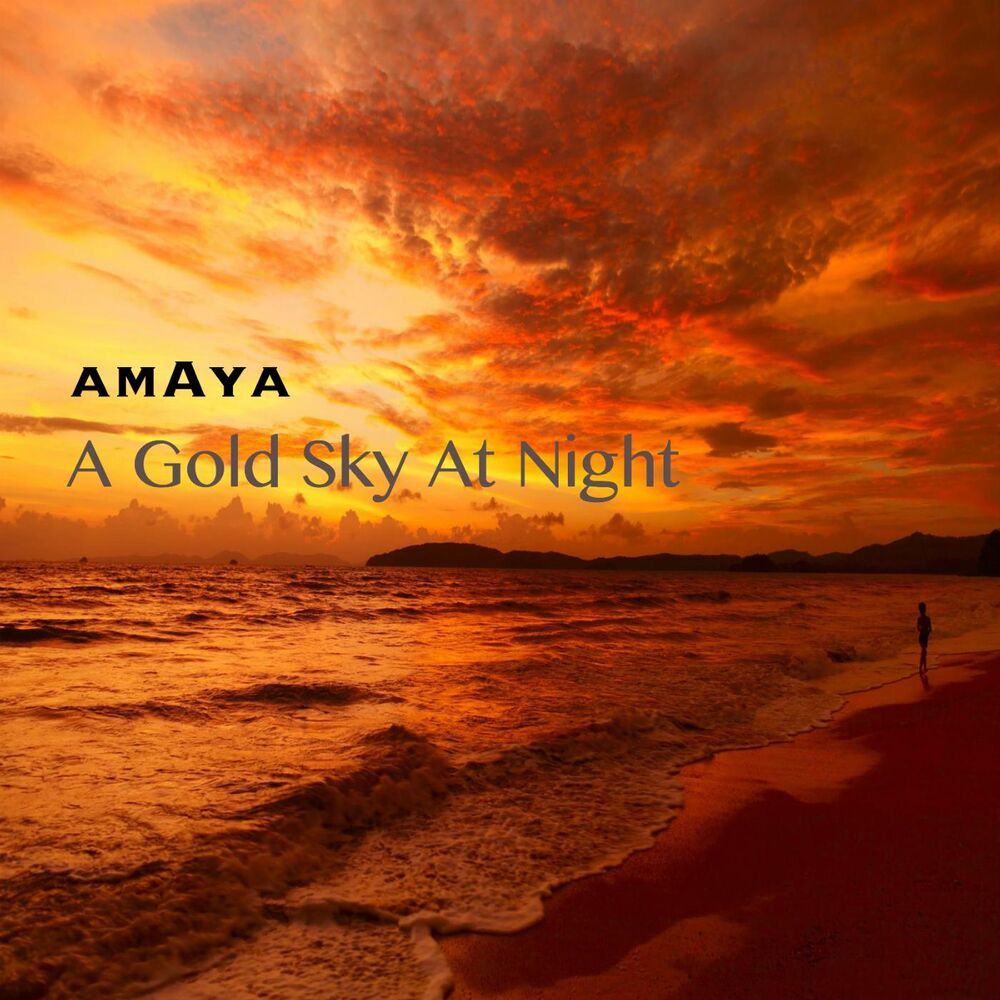 Picture of A Gold Sky at Night