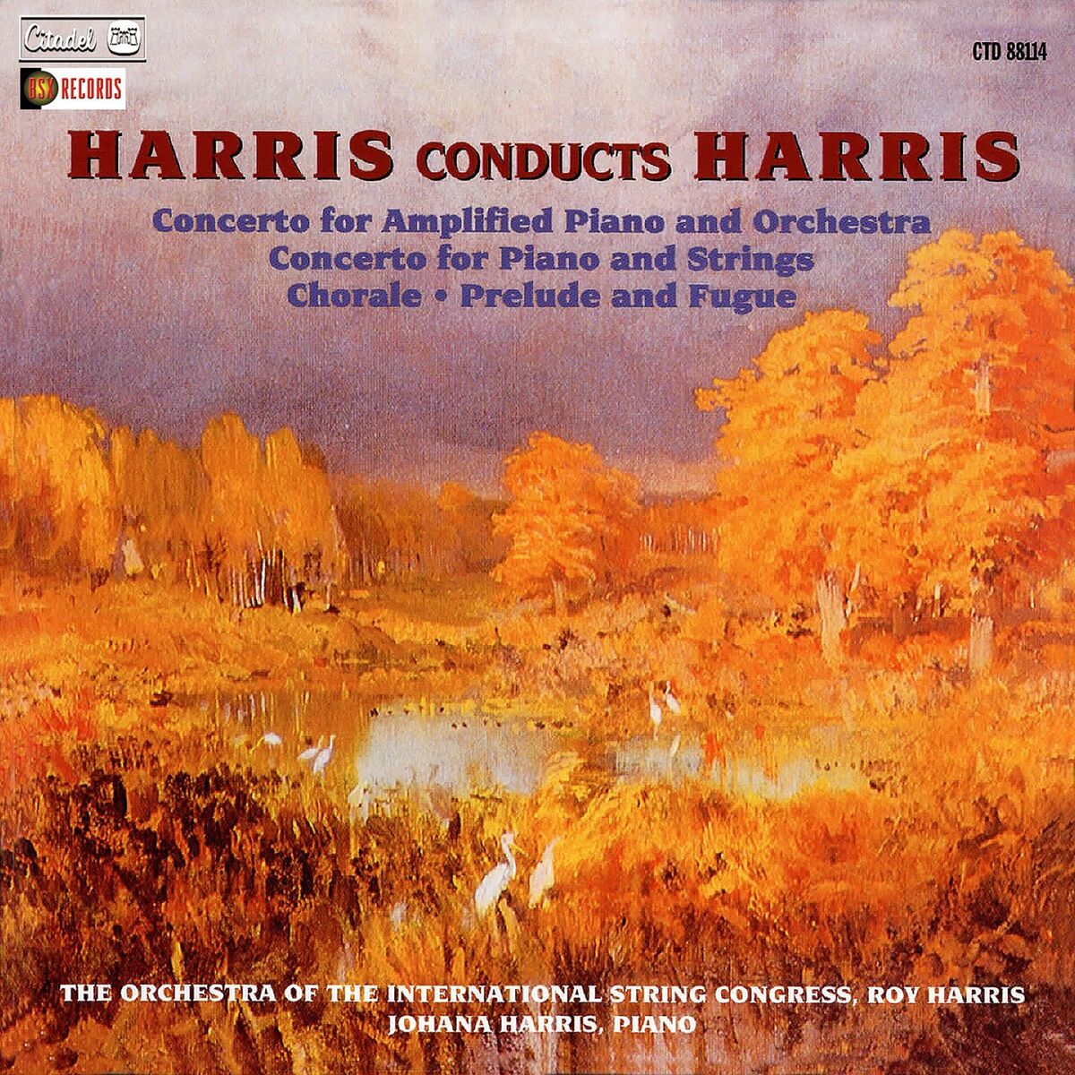 Album cover of Harris Conducts Harris
