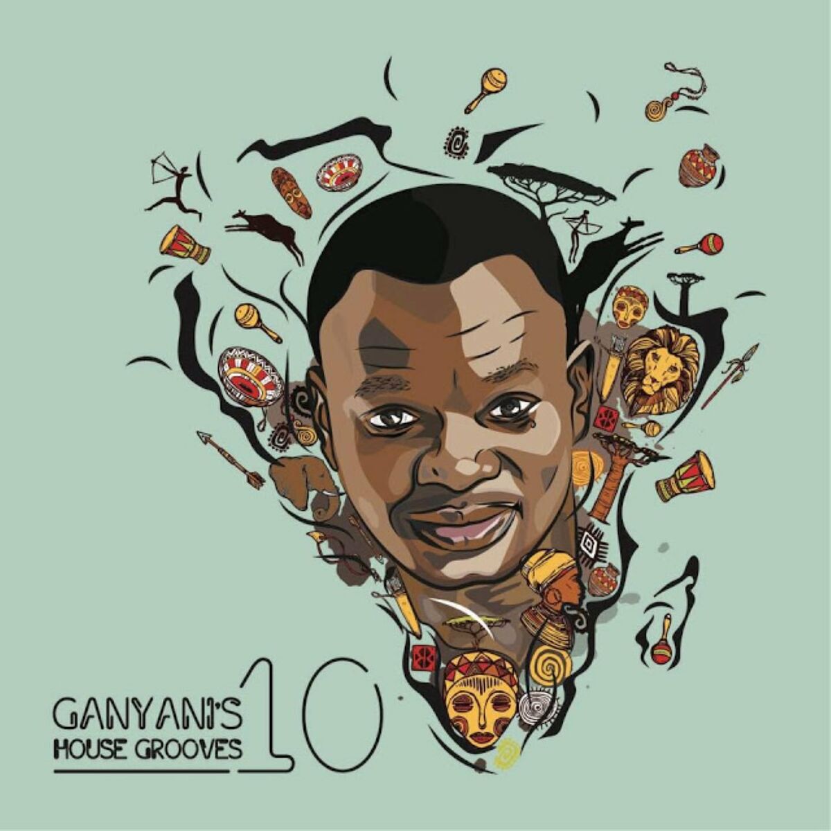 Album cover of Ganyani's House Grooves, Vol. 10